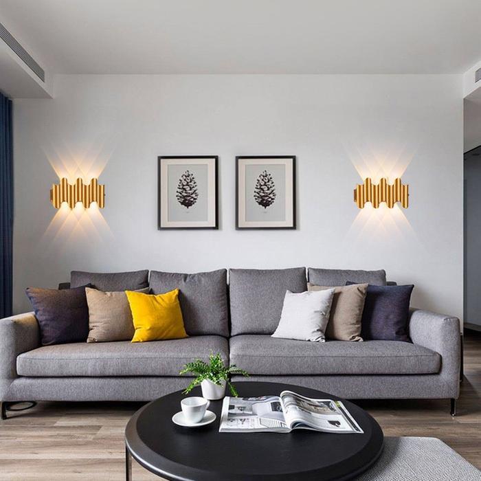 Vixplorn Lampu Dinding Outdoor Minimalis/Lampu Dinding Outdoor Anti Air Modern Minimalis Lampu