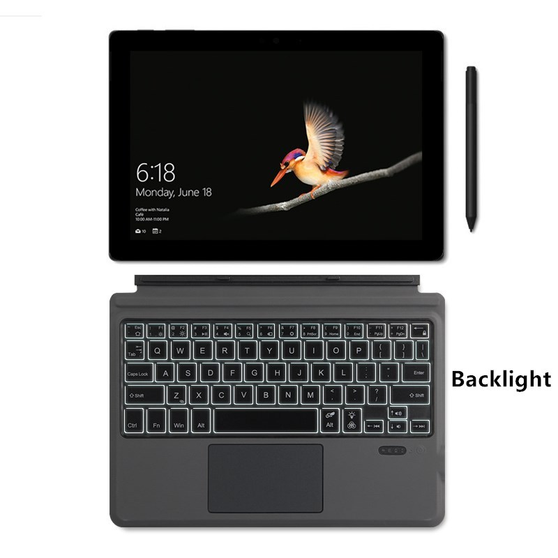 JUAL  New Keyboard For Microsoft Surface Go 10.1" GO3 GO2 Tablet Bluetooth Keyboard Cover For Micros