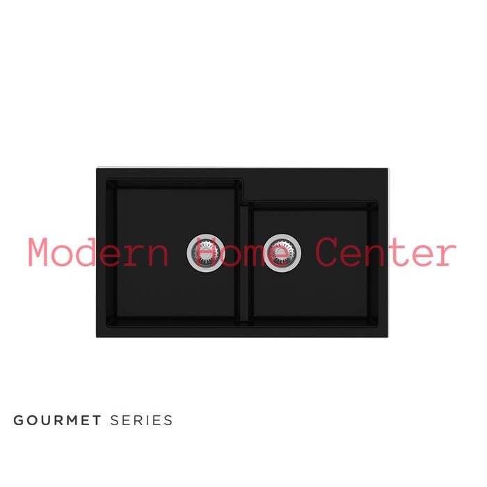 Modena Kitchen Sink KS 9200F LM (Black) / KS 9200F WP (White)