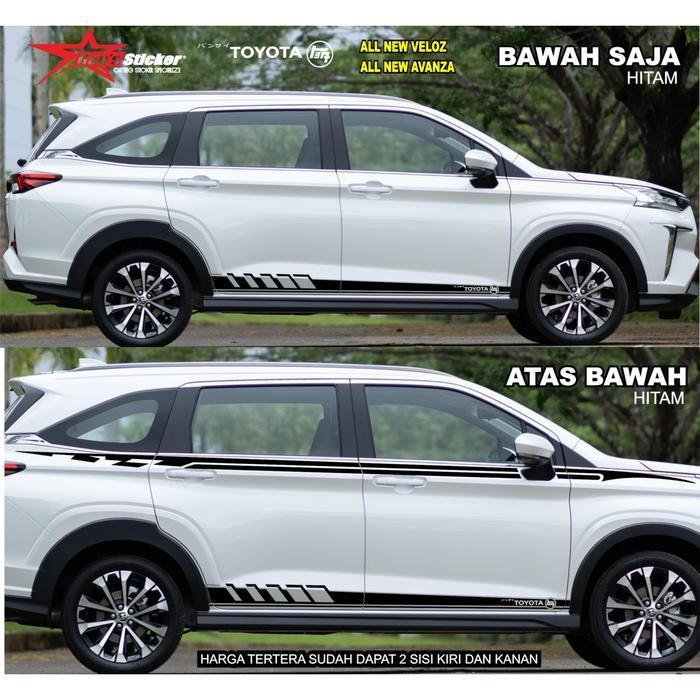 Sticker Toyota All New Avanza 2022 2023 Al New Veloz 2022 2023