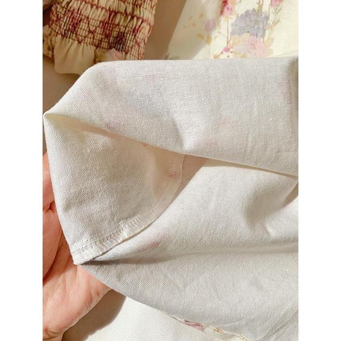 dress PREMIUM DUDU lengan panjang smocked dress anak perempuan import Fashion