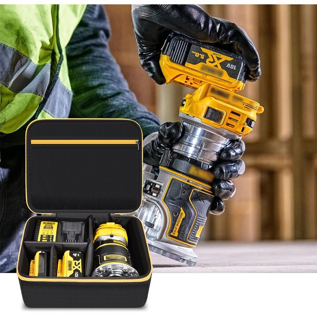 Tool Case Compatible with DEWALT 20V Max XR (DCW600B)/ for Makita XTR01Z 18V LXT Lithium-Ion