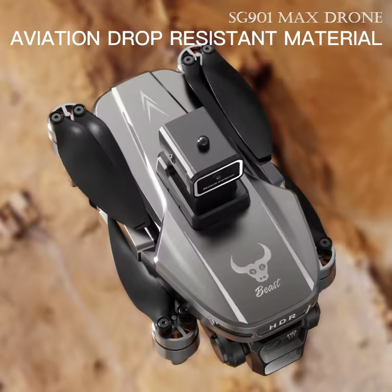 SG901 Pro / MAX FPV Drone Professional 8K HD Camera 5G WIFI 4.5 Inch Screen RC Quadcopter GPS Drones