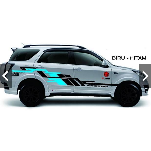 0359 Sticker Mobil Variasi Sticker Terios 2016 Body Mobil Variasi Cutting Sticker Mobil Terios