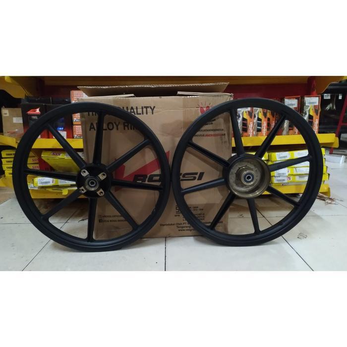 Velg Bintang Motor Merk Rossy Tipe Zigen Swan Ukuran 140/160 Ring 17 Motor Supra Fit New Revo Lama