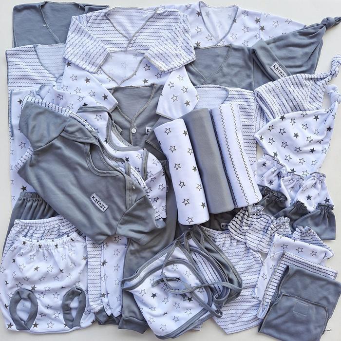 Premium Paket Berojol Terlengkap 39 Pcs Baju Bayi Baru Lahir Cewek Cowok Umur 0 Sampai 3 Bulan Katun