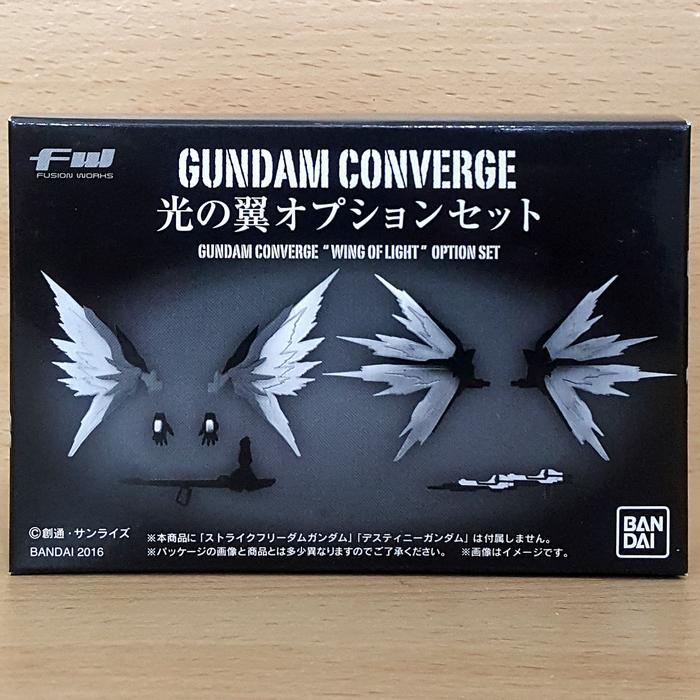 TEREMURAHTERLARIS READY SILAHKAN DIORDER FW GUNDAM CONVERGE [SEED DESTINY] WING OF LIGHT OPTION SET