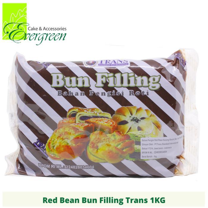 BEST SELLER BUN FILLING RED BEAN TRANS 1 KG