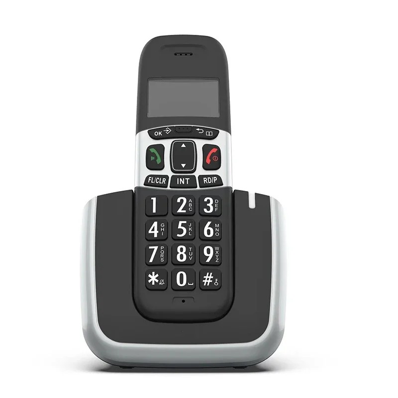 Cordless Phone Low Radiation Answering Machine Caller ID/Call Waiting Rechargeable Batteries for