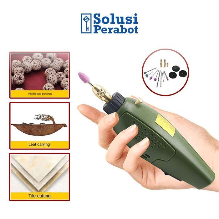 Grinder Bor Mini SP / Gerinda Listrik Portable / Alat Ukir Grafir