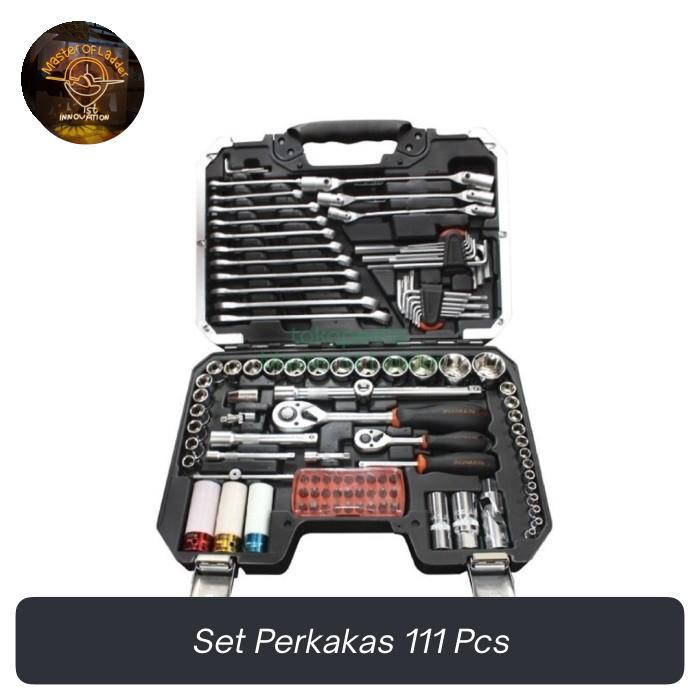Fixman Set Perkakas Mekanik 111 Pcs/Tool Kit Perkakas