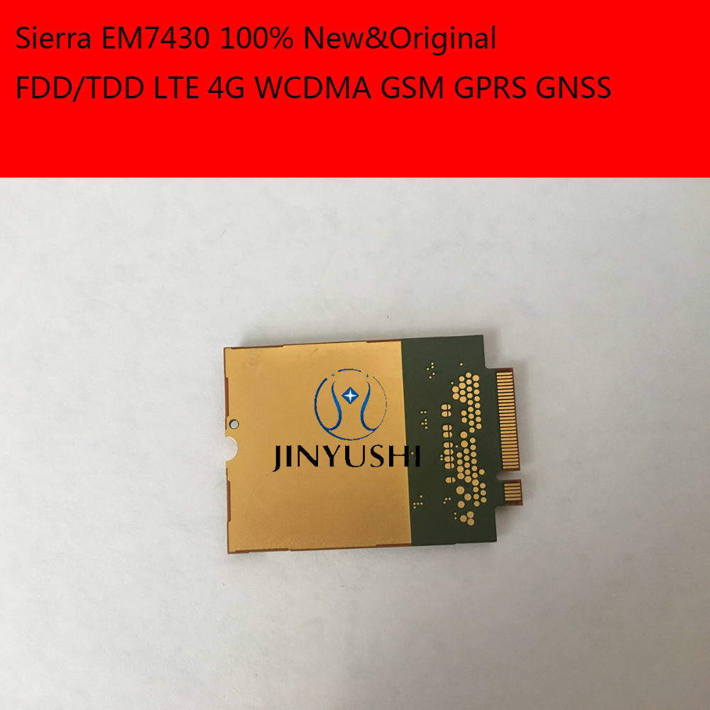 EM7430 +2PCS LTE 30cm NGFF M.2 MHF4 antenna FDD/TDD LTE 4G WCDMA GSM GPRS GNSS 100% New&Original