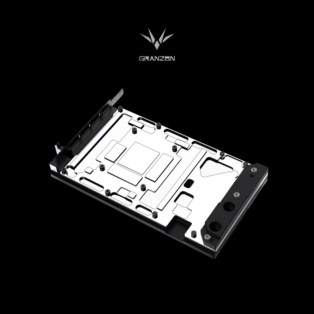 Granzon GBN-RTX4080FE /GPU Block for NVIDIA RTX 4080 Founders Edition Video Card Water Cooling / T2