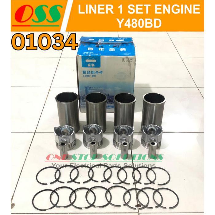 PISTON PIN PISTON LINER RING PISTON 1 SET ENGINE WEIFANG KOFO RICARDO Y480BD