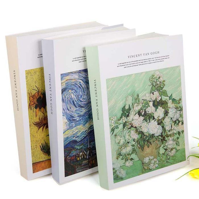 A4/A5 256pages Van Gogh Vintage Blank Sketchbook Thick White Paper
