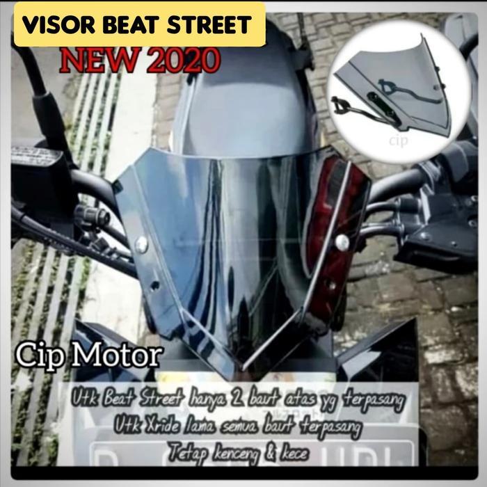 Visor Beat 2020 Street Baru dan lama