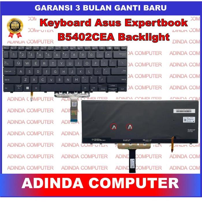 Keyboard Asus Expertbook B5 B5402CEA B5402CVA B5402 B5402F B5402EA Backlight