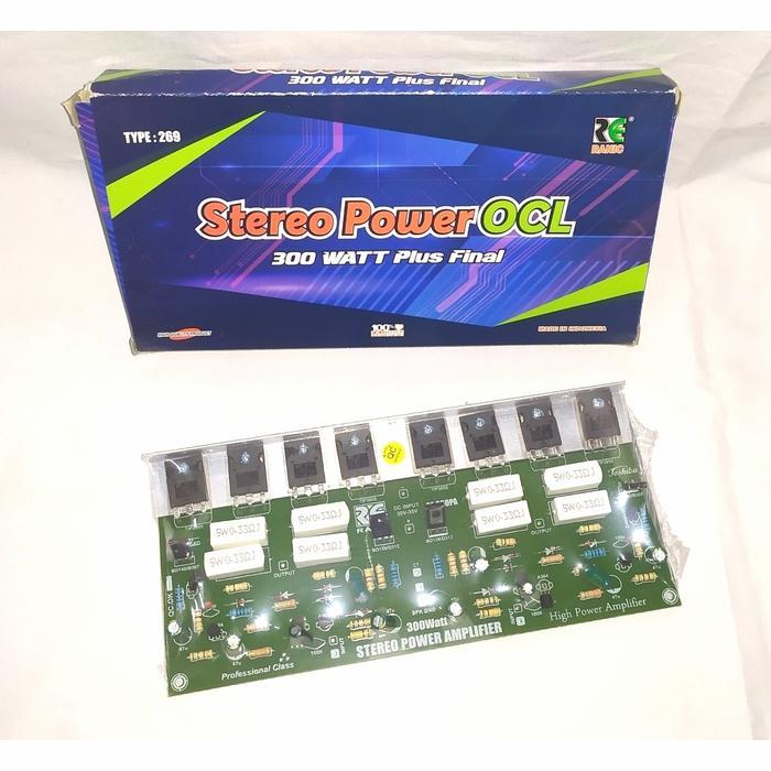 Kit Power Amplifier Ocl 300Watt Stereo Kit Stereo Power Ocl 300Watt Terbaik