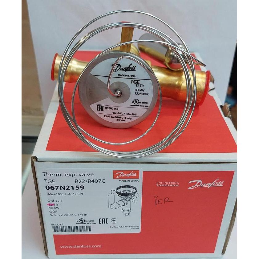 Expansi Valve Danfoss Tgex 12 Tr (Tge 12 Tr) R22/R407C Terjamin