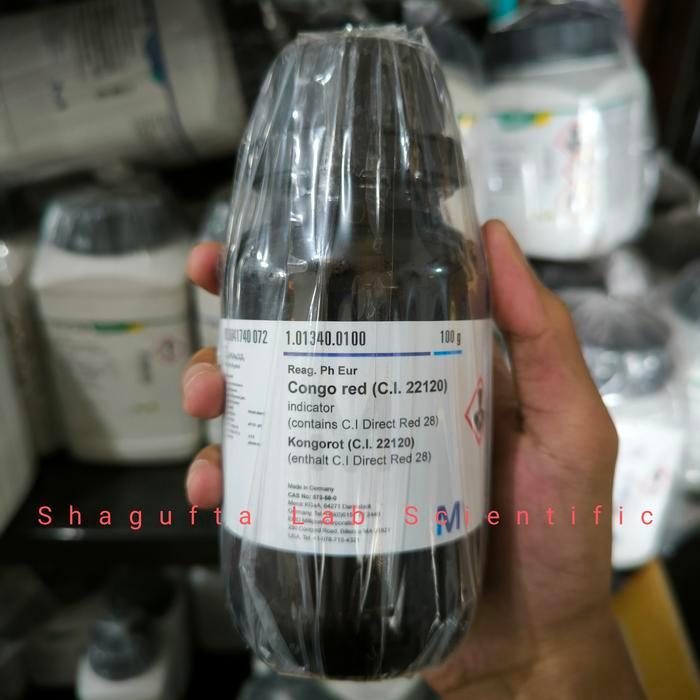 CONGO RED INDICATOR 100GR M E R CK 1.01340.0100 / KONGO Merah/Congo rod