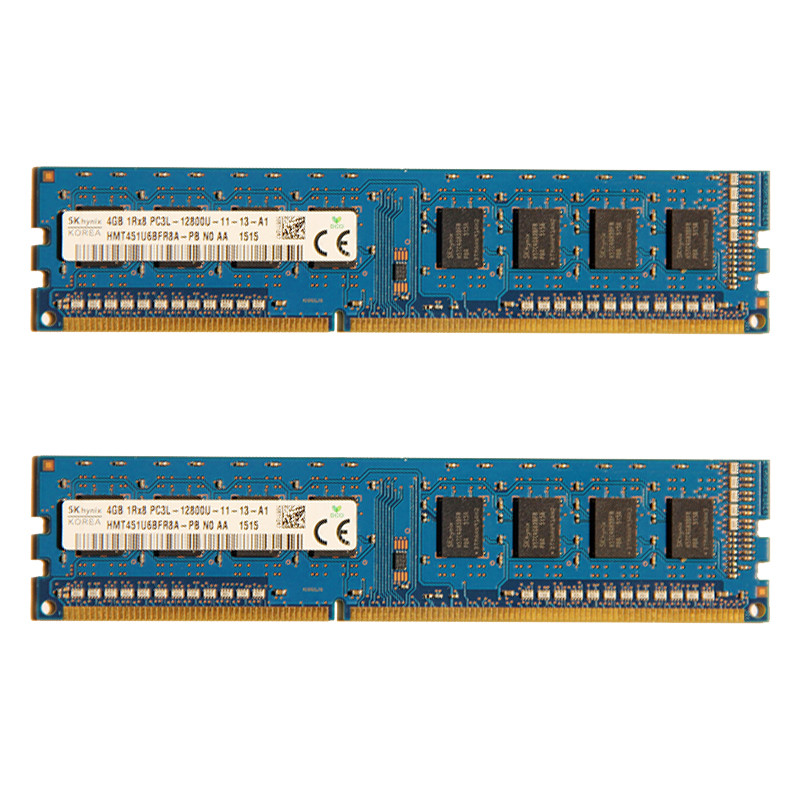 SK hynix DDR3 4GB 8GB 1600MHz RAM 1Rx8 PC3L - 12800U Desktop Memory UDIMM