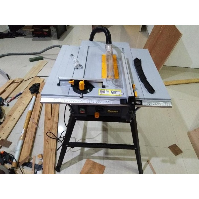 DISCOUNT Mesin Table Circular Saw 10" KRISBOW / Meja Gergaji Potong Kayu