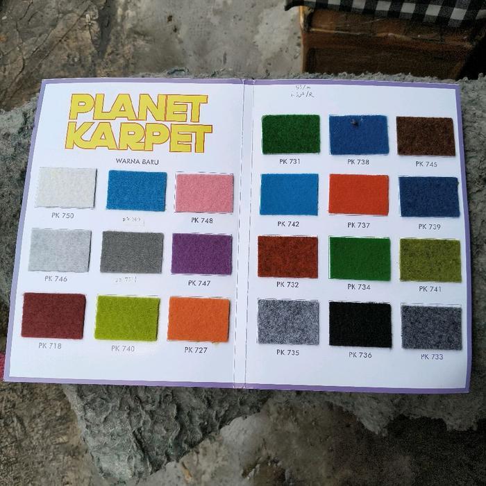 Karpet Brudu Polos Planet Karpet Meteran (Mushola, Pameran)