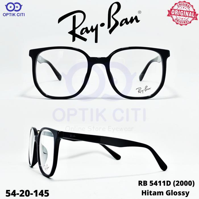 Frame Kacamata Kotak Pria Wanita Rayban Original RB 5411 D