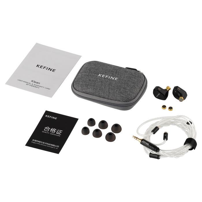 SALE Kefine Klean 10mm DLC Diaphragm Dynamic Driver IEM In Ear Monitor Earphone Termurah