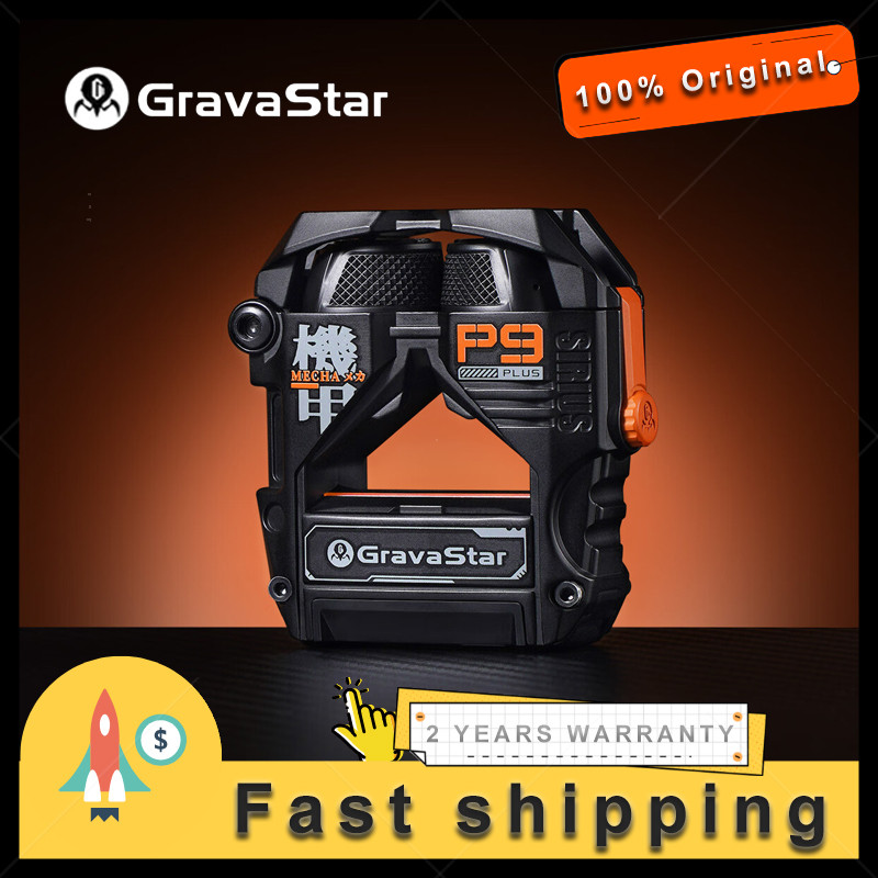 GravaStar Sirius P9 Plus True Wireless Earbuds, Bluetooth 5.3 Active Noise Cancellation ANC