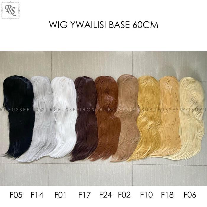 WIG COSPLAY MANMEI / ALICE / YWAILISI BASE 60CM LURUS (CAP SISIR)