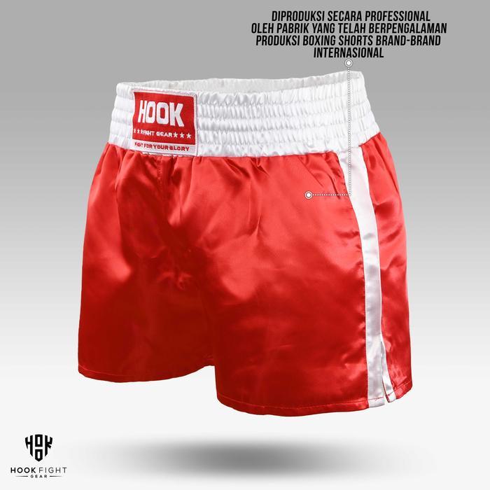 Celana Tinju Hook Boxing Short Boxing Pants, Celana Boxing Shorts Hook Celana Tinju Boxing Pants