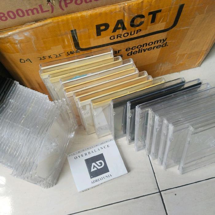 Cd Case - Casing Cd - EDISI USED - Jewel Case Cd Bekas ( Kiloan )