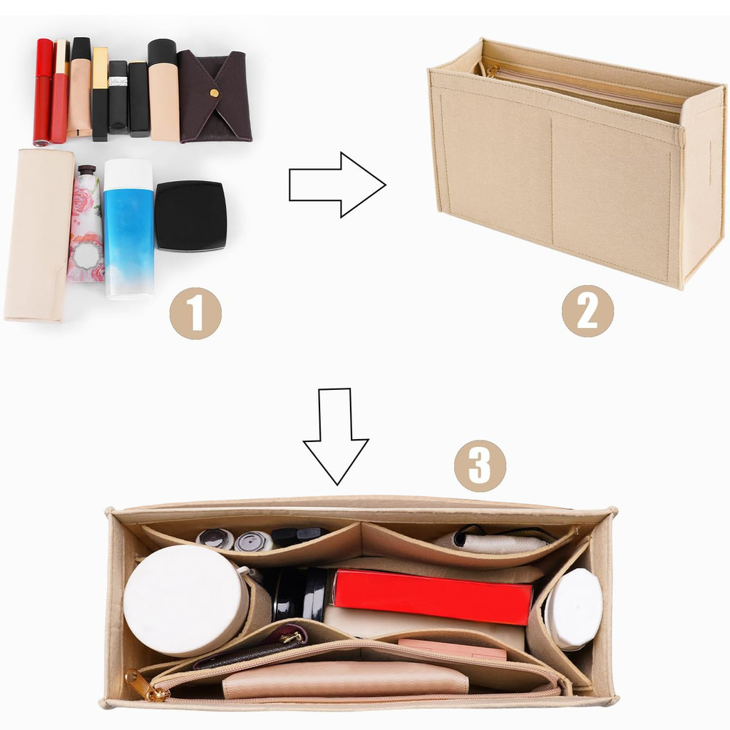 Bag Organizer Insert For dior book tote Bag,Bag Insert Organizer,Handbag Storage,Tote Bag Felt