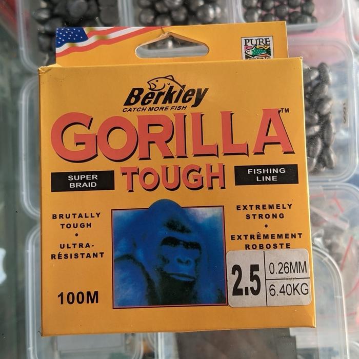 Senar Pancing Berkley Gorila Senar Kuat Bahan Nilon