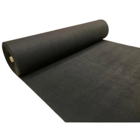 Karpet Meteran Exclusive Bludru Polos Lebar Karpet AVANOS BLACK LEBAR 4M