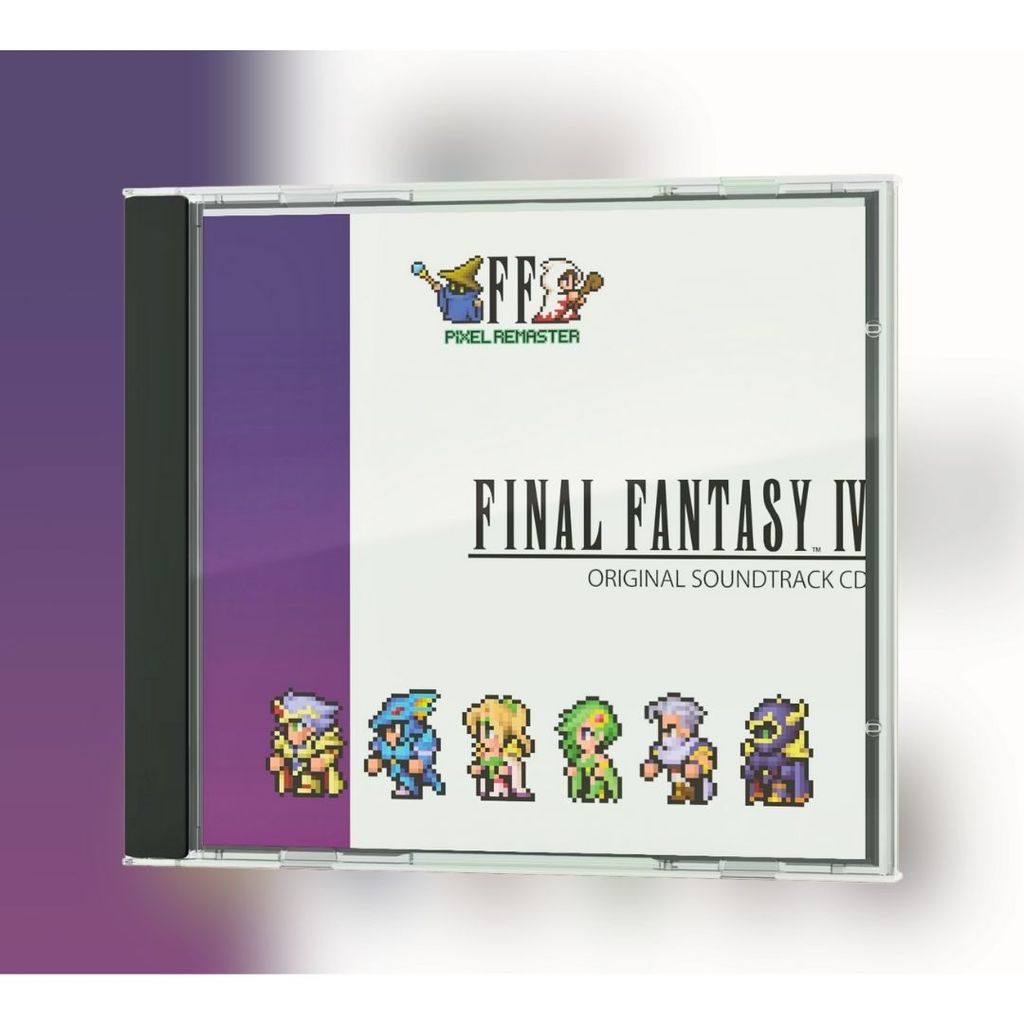 [PO] FINAL FANTASY IV Pixel Remaster Original Soundtrack CD dengan Mega Jacket POTJ [WAJIB TANYAKAN 