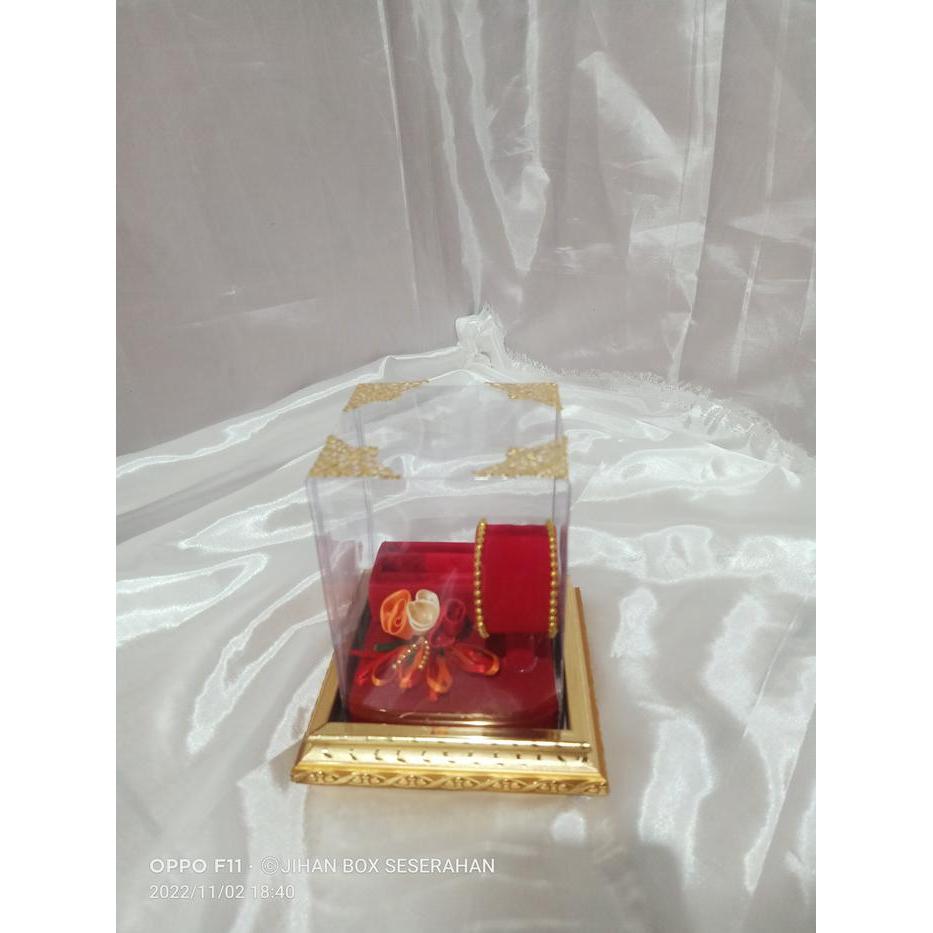 Kotak seserahan tempat cincin dan gelang kotak hantaran tempat perhiasan tempat cincin dan gelang