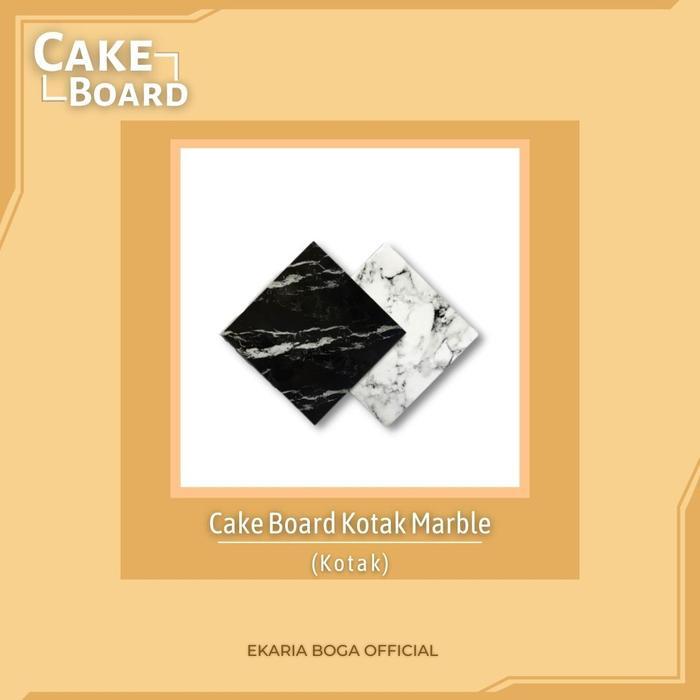 CAKE BOARD TATAKAN KUE ALAS KUE CAKE BOARD KOTAK MARBLE