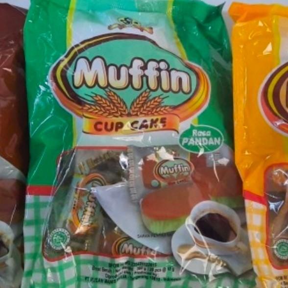 Thebest- Muffin Cup Cake Pusan Muffin Bolu isi 20 pcs Snack Cemilan Praktis