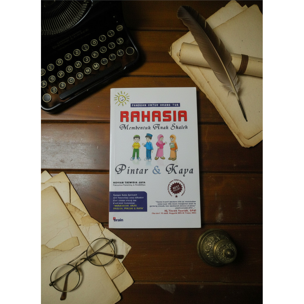 Rahasia Membentuk Anak Shaleh Pintar & Kaya Panduan Parenting Novian Triwidia Jaya Soft Cover