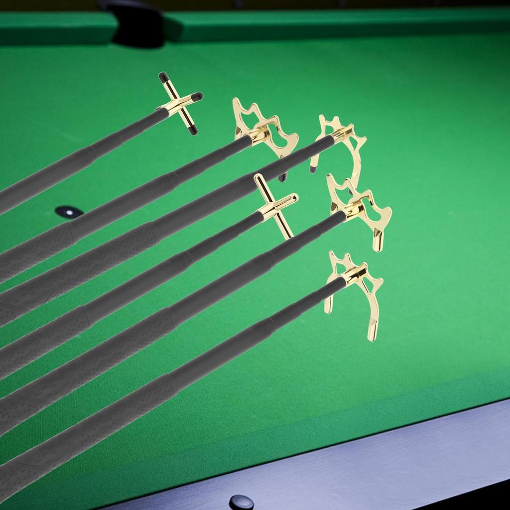 Retractable Billiards Cue Stick Bridge Auxiliary Cue Durable Pool Cue Stick