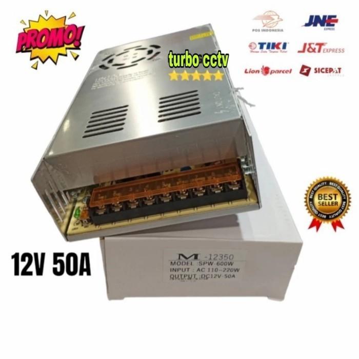 Power Supply 12V 50A Murni Barang Terjamin  12 Volt 50A