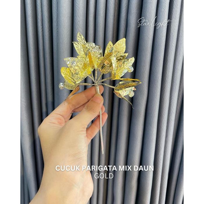 STARLIGHT BALI - Cucuk Parigata Sari Mutiara/ Bunga Parigata / Cucuk Bunga Gold /Aksesoris Bali /
