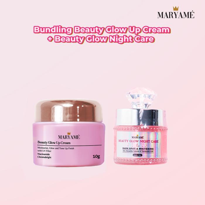 Maryame Bundling Beauty Glow Up Cream & Beauty Glow Night Care