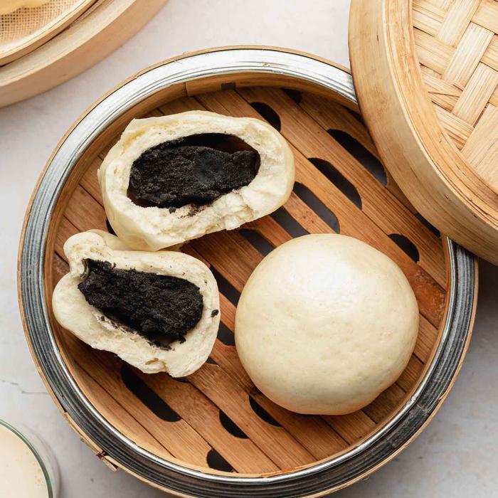 "New" FILLING TAUSA WIJEN HITAM BLACK SESAME PASTE ISIAN MOONCAKE ROTI 1 KG