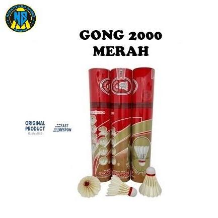 Shuttlecock - Kok Badminton GONG 2000 MERAH