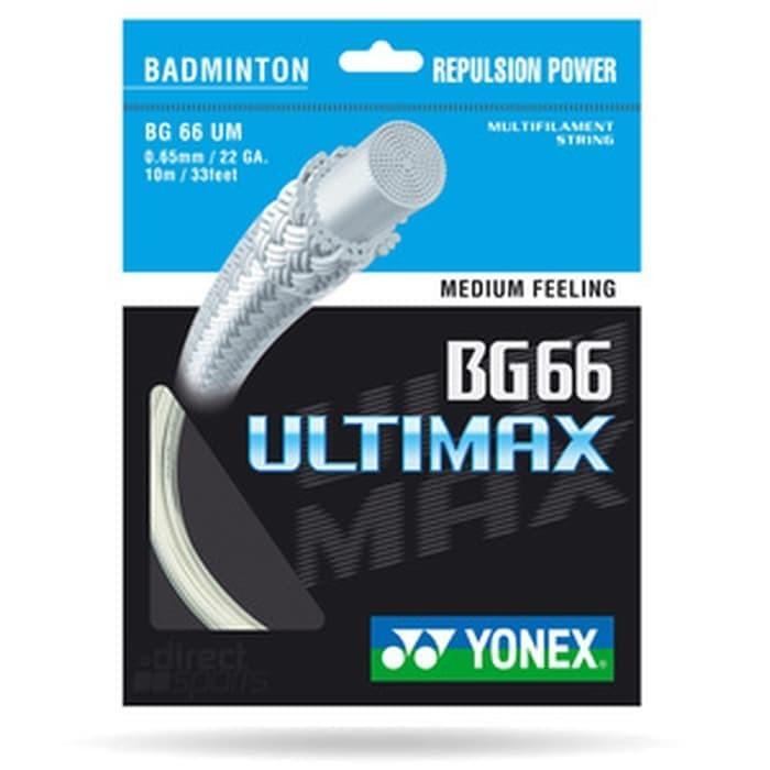 SENAR YONEX BG 66 ULTIMAX ORI + BIAYA PASANG
