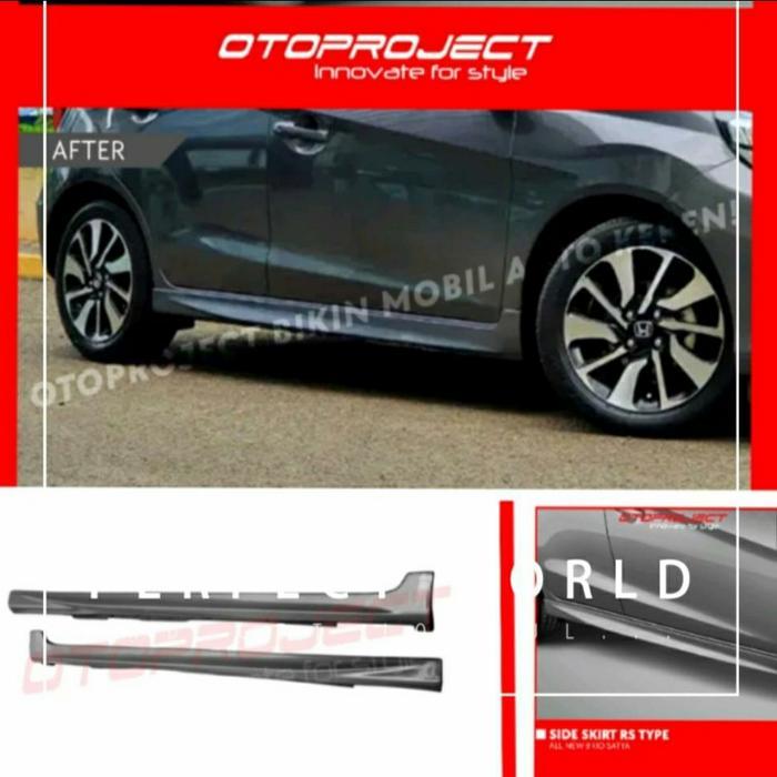 Otoproject Side Skirt Bodykit Samping All New Brio 2018-2025