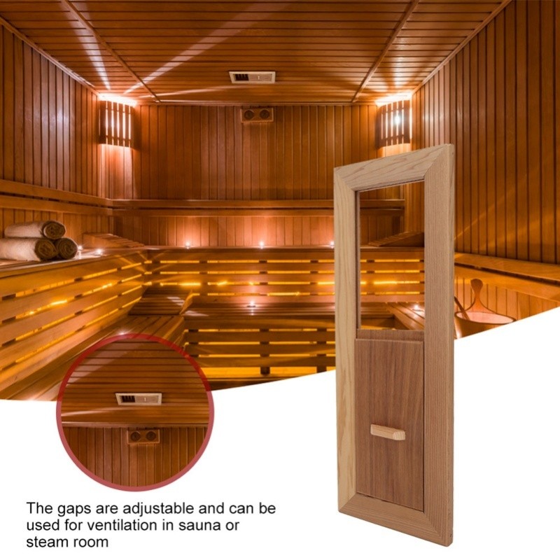 Steam Room Sauna Room Air Ventilation Panel Air Vent Grille Sauna Accessory